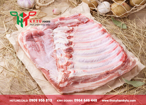 Ba Chỉ Heo Có Sườn