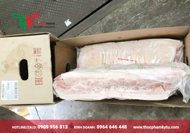 Ba rọi có sườn giá sỉ