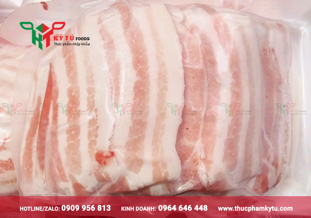 Ba Chỉ Heo Không Da Nhập Khẩu - Kỷ Tú Foods