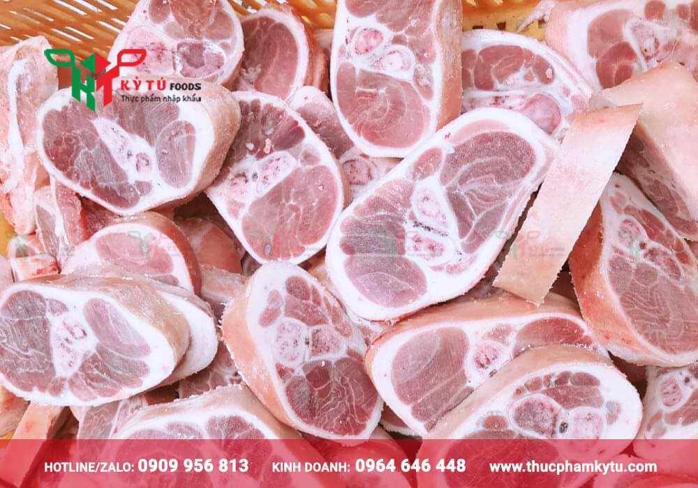 Khoanh giò heo nhập khẩu giá sỉ - Thực Phẩm Kỷ Tú