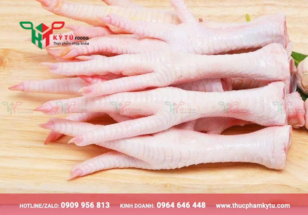 Giá trị dinh dưỡng từ chân gà