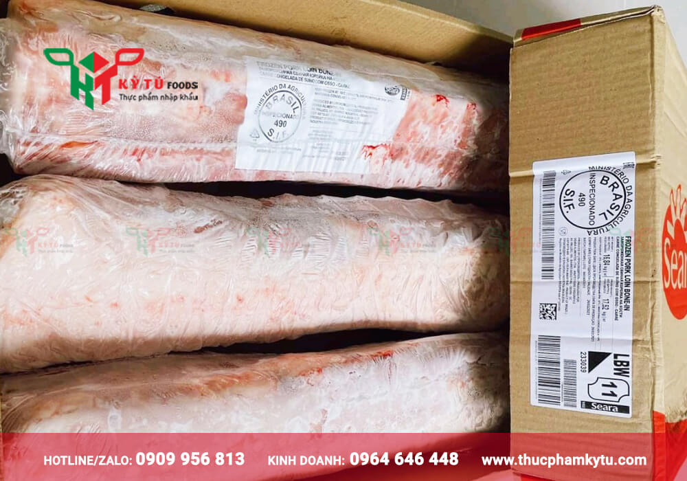 Cốt Lết Heo Rút Sườn Nhập Khẩu - Kỷ Tú Foods