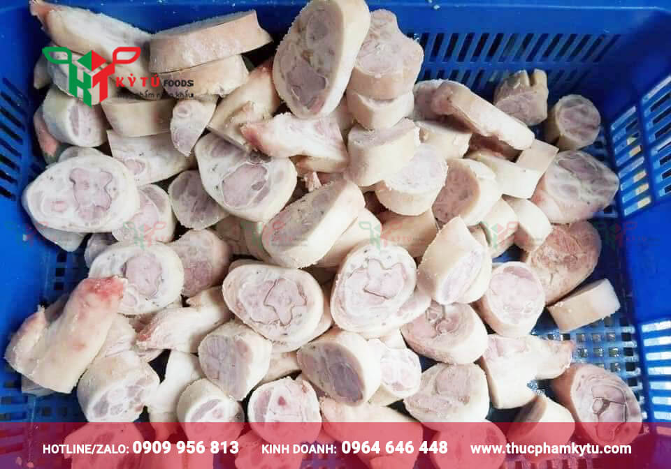 Dựng heo cắt khoanh giá sỉ - Thực phẩm Kỷ Tú