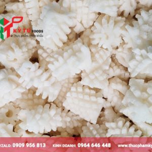 Mực cắt hoa đông lạnh