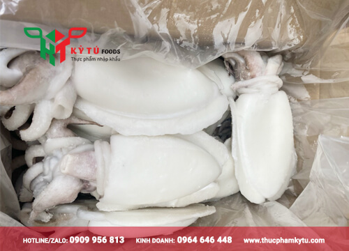 Mực Nang Làm Sạch Size 1 – 2Kg