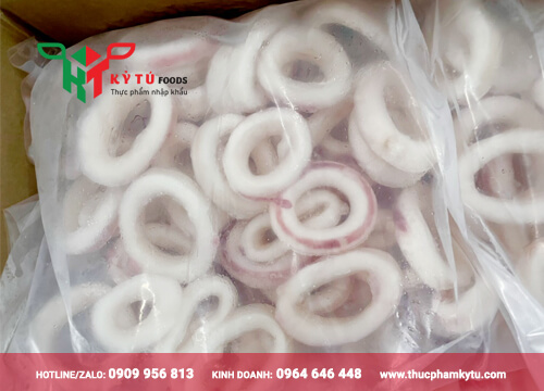 Mực Vòng Mực Cắt Khoanh