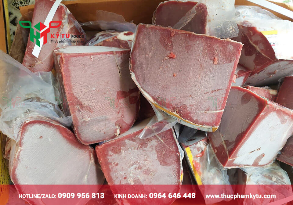 Nạc đùi trâu cắt lát