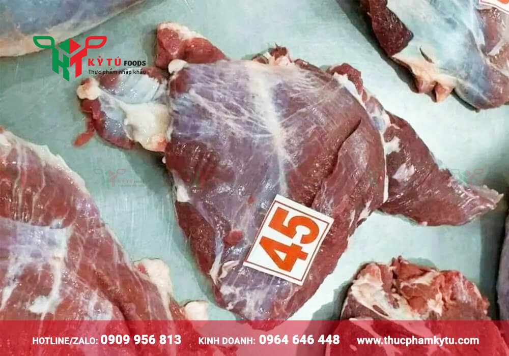 Nạc Mông Trâu Mã 45 Nhập Khẩu - Kỷ Tú Foods