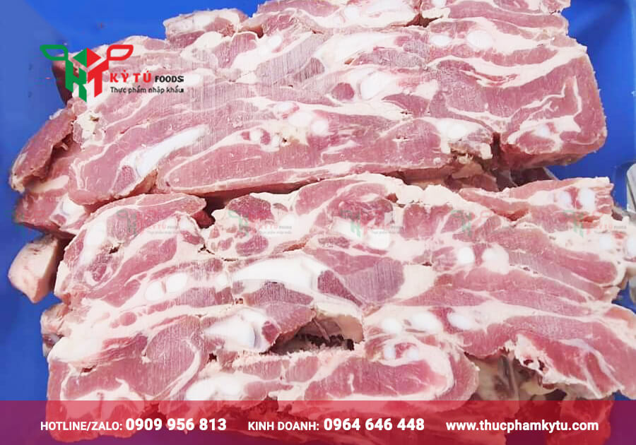 Sườn sụn cắt khúc - Thực Phẩm Kỷ Tú