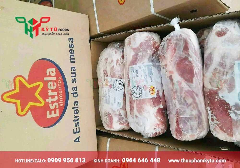 Thịt heo nhập khẩu giá tốt