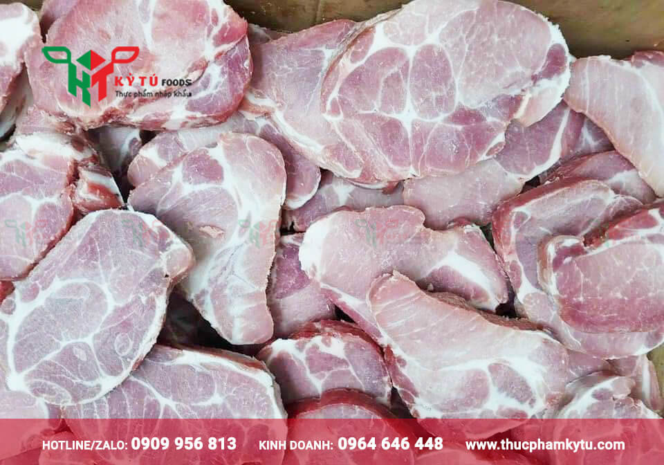 Nạc vai leo cắt lát - Thực phẩm Kỷ Tú