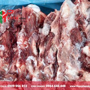 Xương cổ bò đông lạnh nhập khẩu