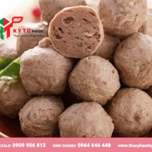 Bò viên giòn đông lạnh nhập khẩu