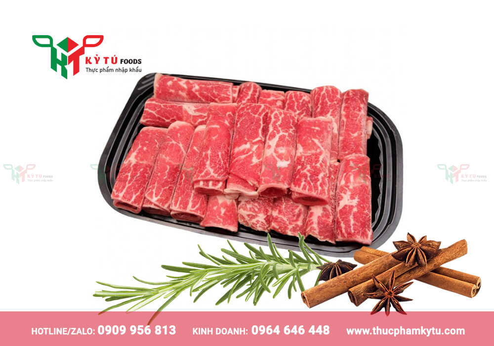 chế biến thịt lõi vai bò Úc