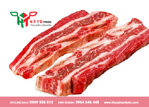 Sườn Bò Có Xương Mỹ Short Ribs