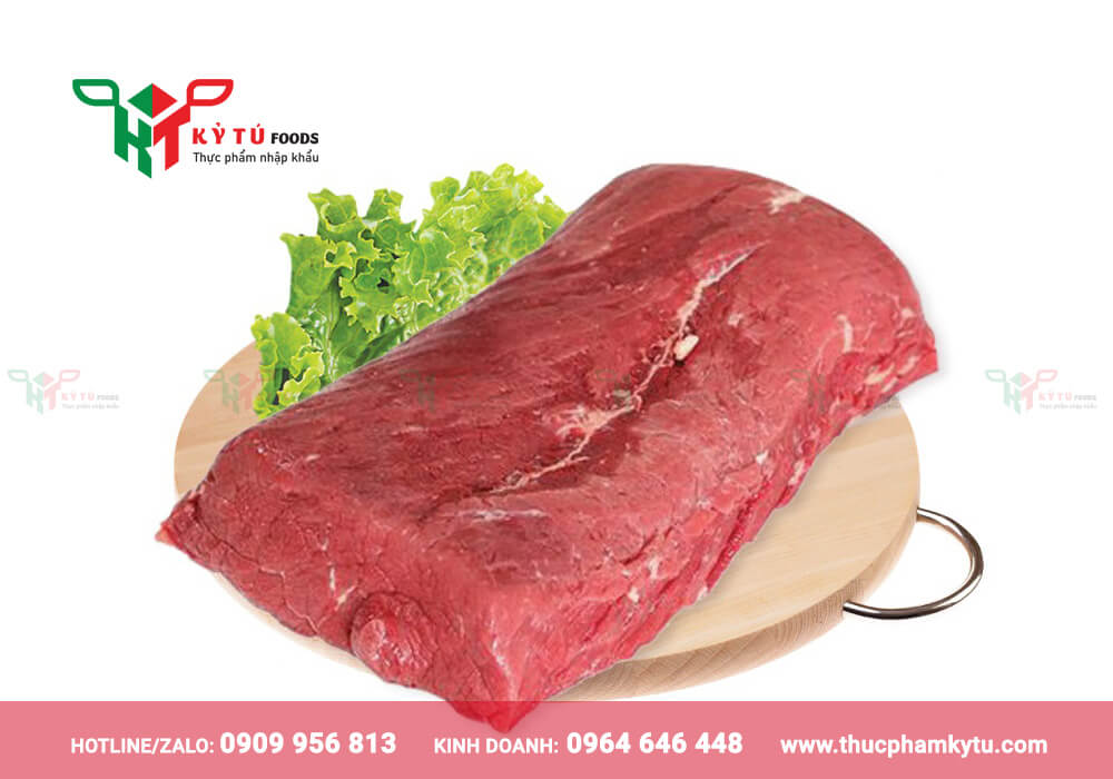 Thăn ngoại trâu nhập khẩu